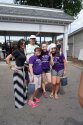 Campers posing with their gift bags from Vision Automotive!