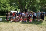 Group photo on the first day of camp!